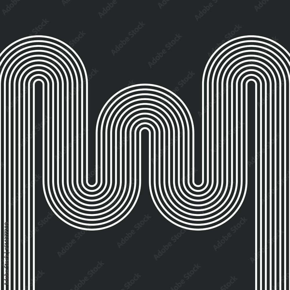 Simple line background.Vector illustration.