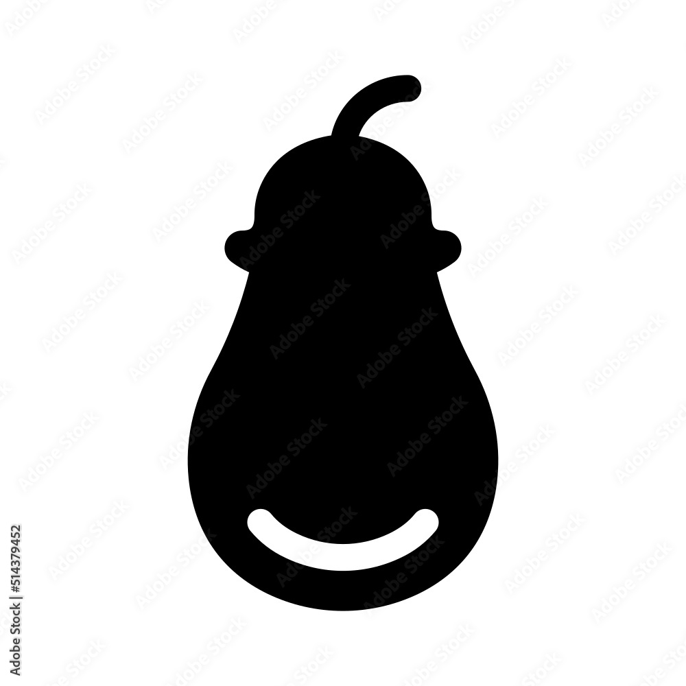 Isolated Eggplant Glyph Icons EPS 10 Free Vector Graphic Isolated Eggplant Glyph Icons EPS 10 Free Vector Graphic