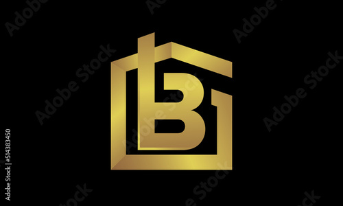 BG Initials Logo For Building Company