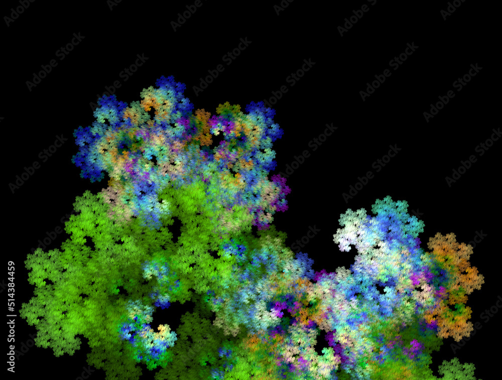 Imaginatory fractal abstract background Image Imaginatory fractal abstract background Image