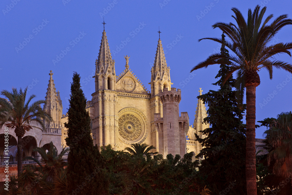 Catedral de Mallorca ,siglo. XIII a siglo.XX.Palma.Mallorca.Islas Baleares. España.