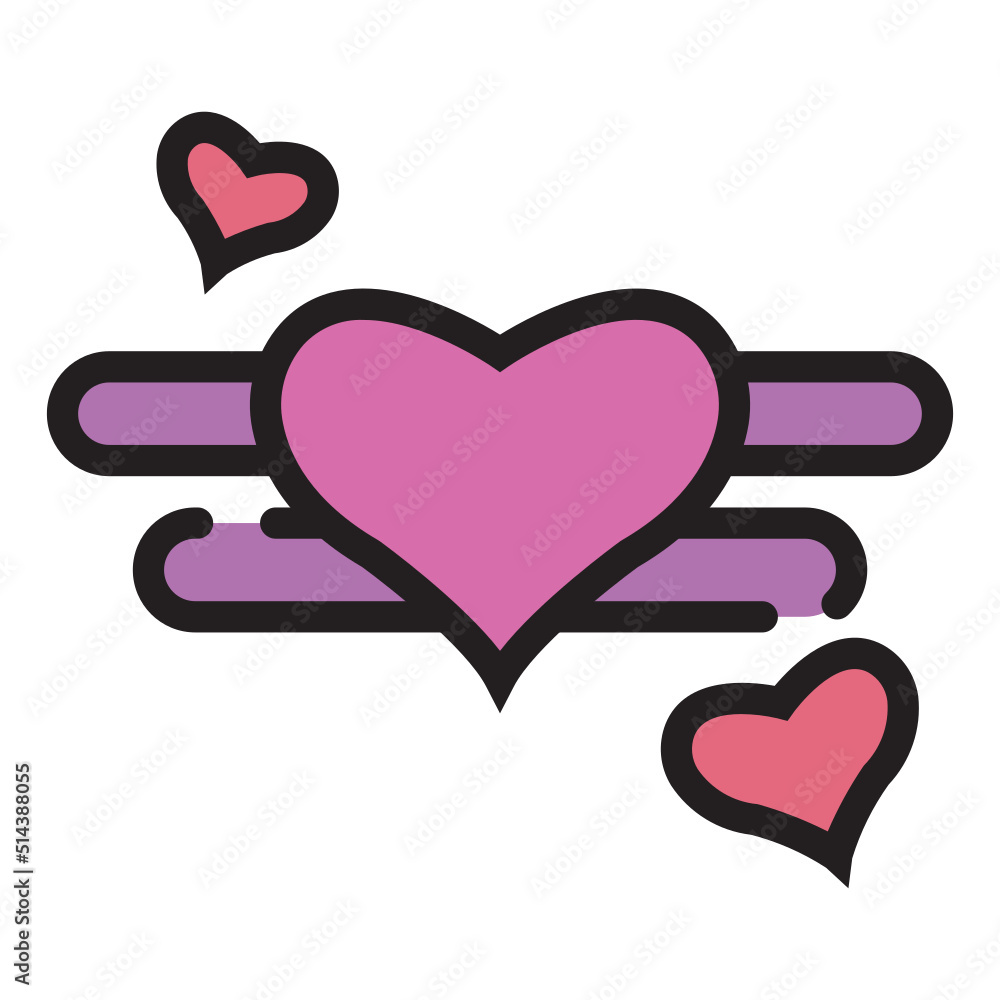 Isolated Love and Heart Icons SVG Free Vector Graphic Isolated Love and Heart Icons SVG Free Vector Graphic