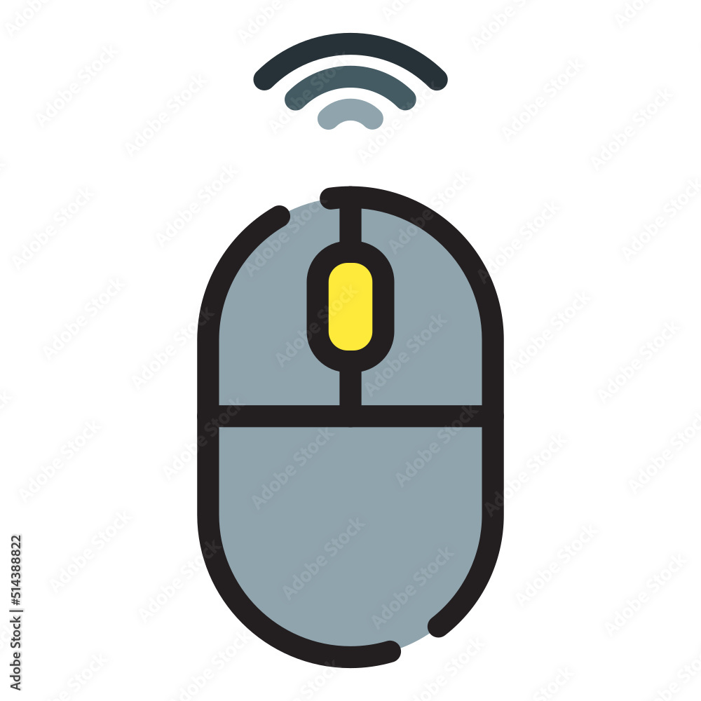 Isolated Computer Peripheral Icons SVG Free Vector Graphic Stock Vector ...
