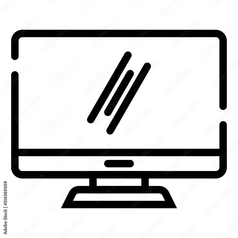 Isolated Computer Peripheral Line SVG Free Vector Graphic Isolated Computer Peripheral Line SVG Free Vector Graphic