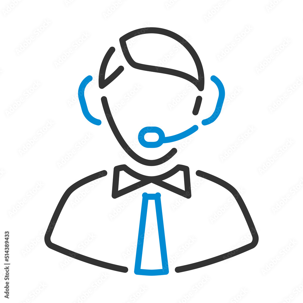 Icon Of Football Commentator