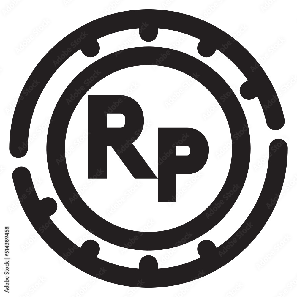 Isolated Currency and Cryptocurrency Line SVG Free Vector Graphic