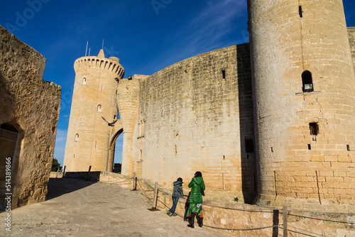 Bellver Castle (XIV century), Palma, Mallorca, Balearic Islands, Spain photo