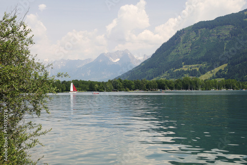 Zellersee lake in Zell am See, Austria  © nastyakamysheva