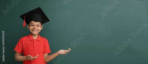 Little African-American boy...