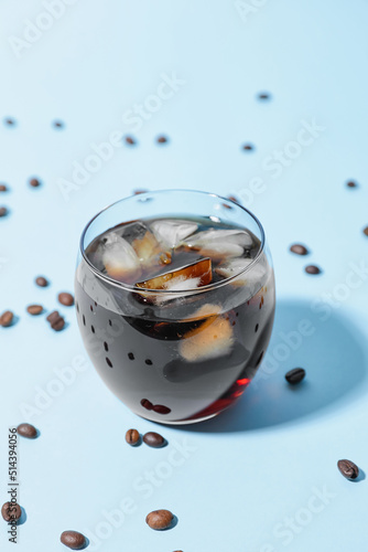 Refreshing cold brew coffee...