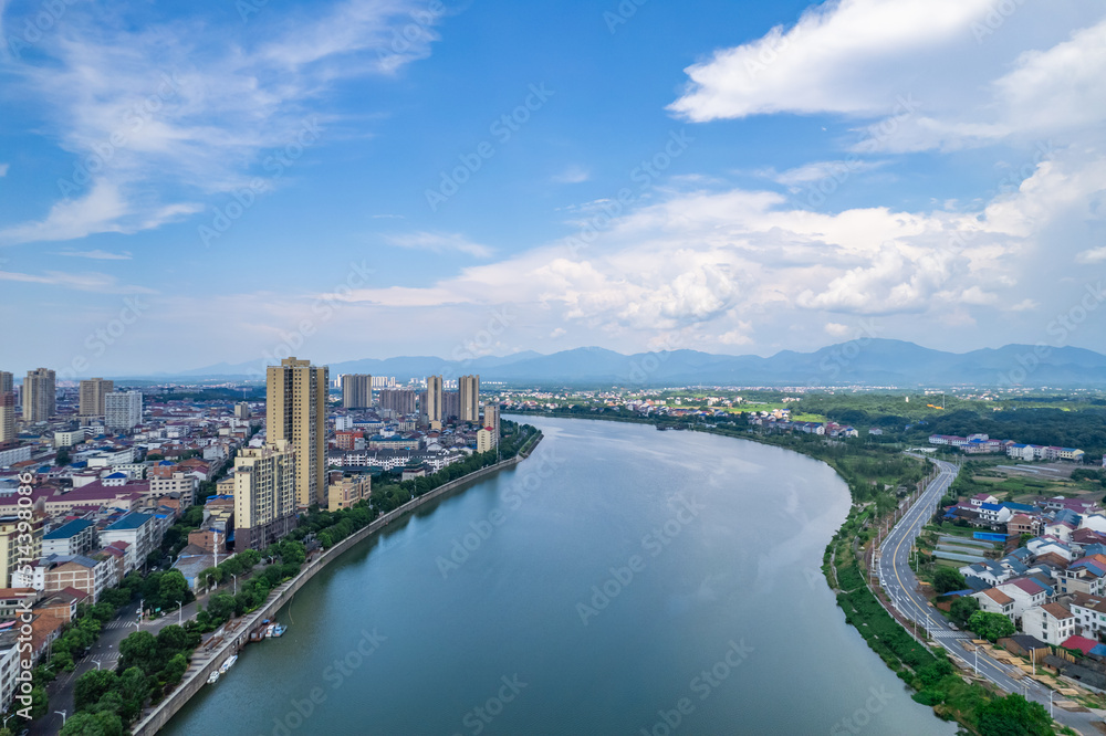 Scenery of Huanshui River in You County, Zhuzhou City, Hunan Province, China