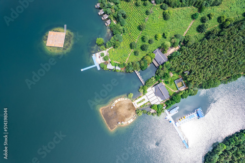 Jiuxianhu Yachting Pier, Zhuzhou City, Hunan Province, China photo