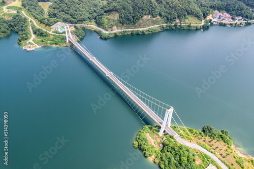 Shuiyun Bridge, Jiuxian Lake, Zhuzhou, Hunan, China photo