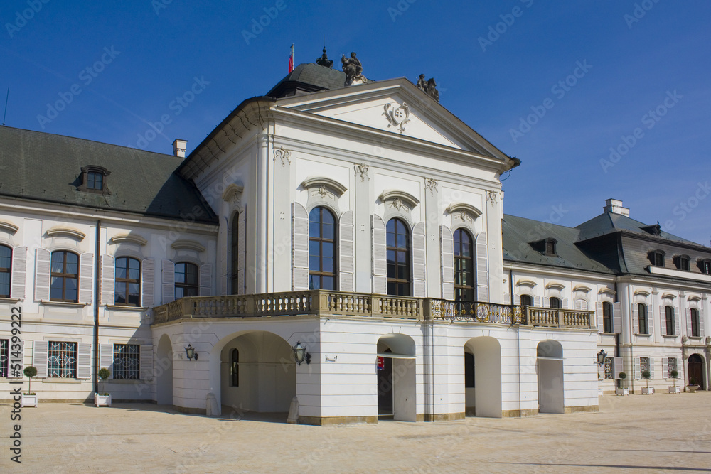  Presidential Palace (Grassalkovich Palace) in Bratislava, Slovakia