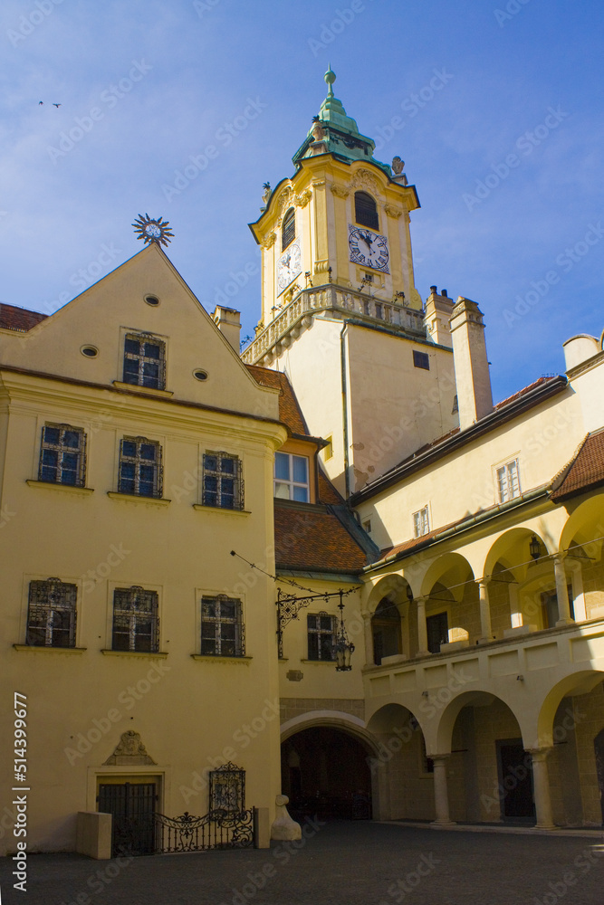 Old Town Hall (Bratislava City Museum (Mestske Muzeum)) on Main square in Bratislava