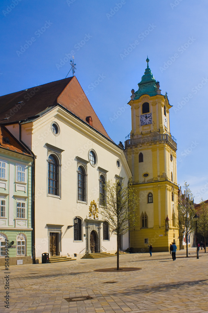 Old Town Hall (Bratislava City Museum (Mestske Muzeum)) on Main square in Bratislava	