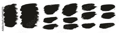 Round Brush Thick Short Background Artist Brush High Detail Abstract Vector Background EXTRA Set 