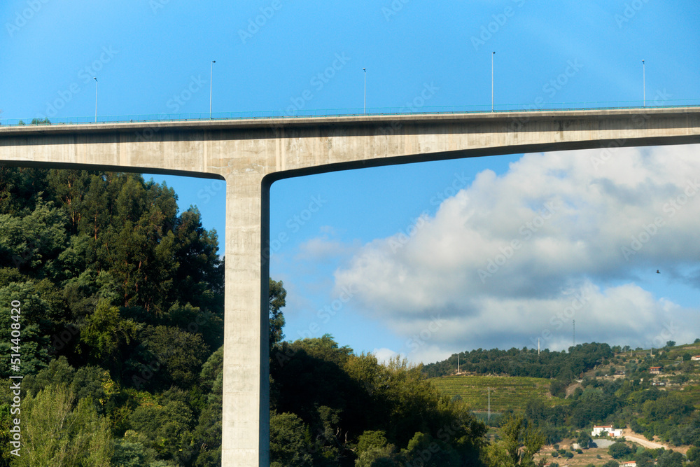 Bridges over Douro river in Peso da Regua, Portugal Bridges over Douro river in Peso da Regua, Portugal