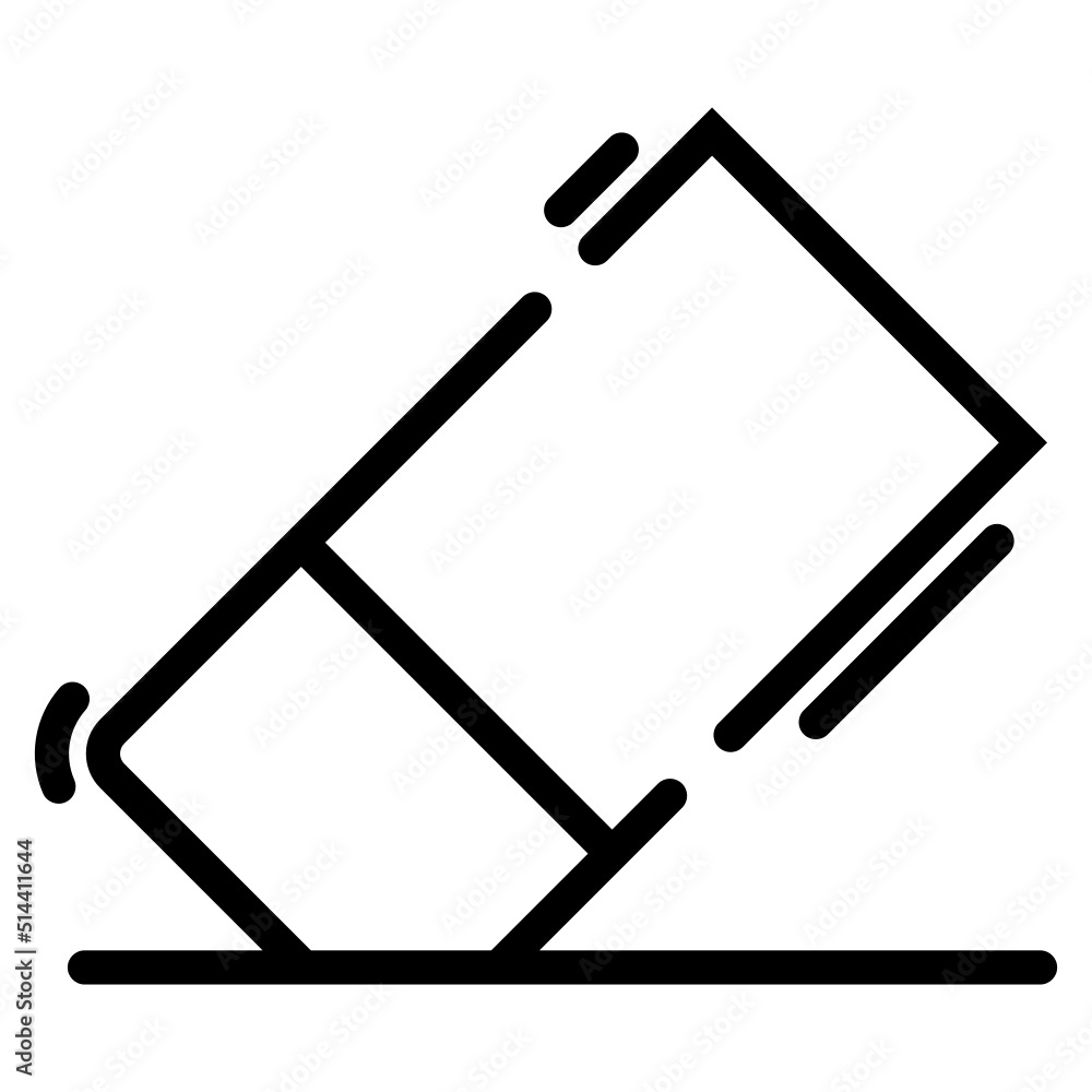 Obraz premium Isolated Graphic Design Line SVG Free Vector Graphic
