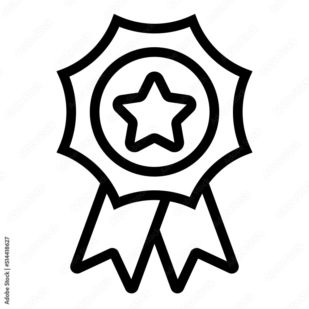 Isolated Award and Medal Line SVG Free Vector Graphic Isolated Award and Medal Line SVG Free Vector Graphic