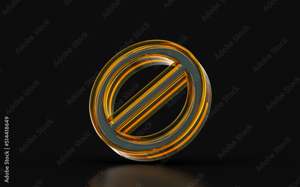 stop sign with glass morphism effect on dark background 3d render concept for ban cancel wrong stop sign with glass morphism effect on dark background 3d render concept for ban cancel wrong