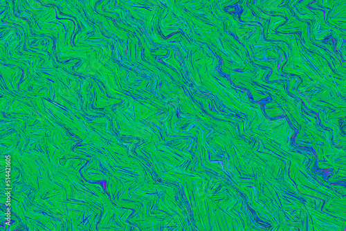 Green background. Grunge painted surface.