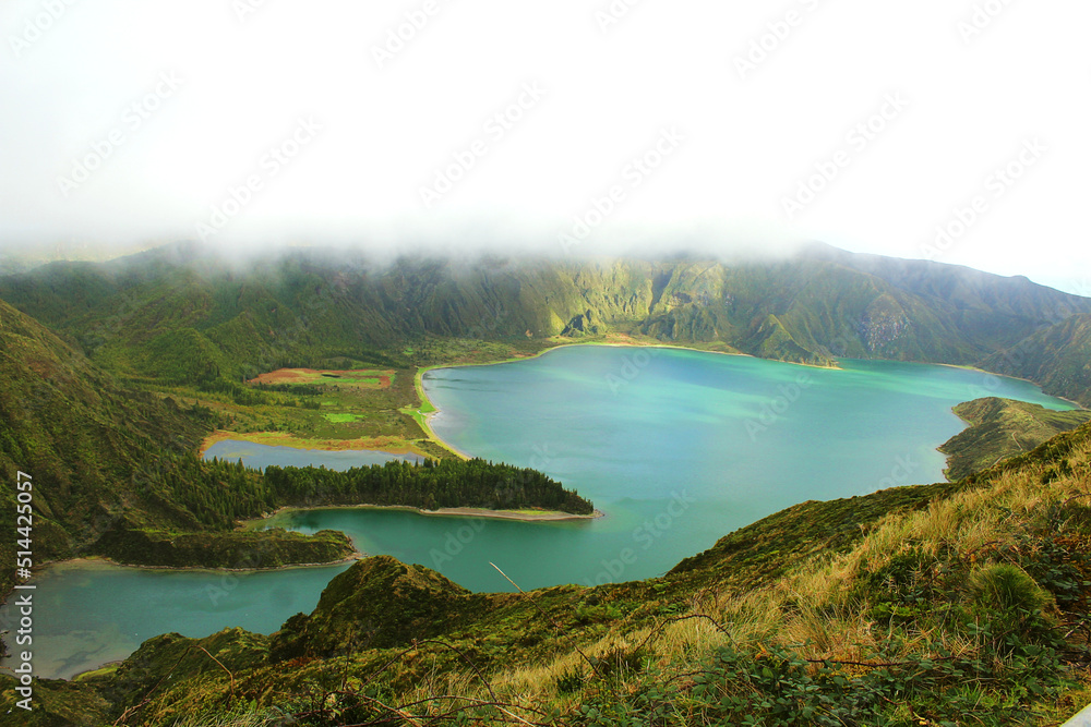 lake in the mountains