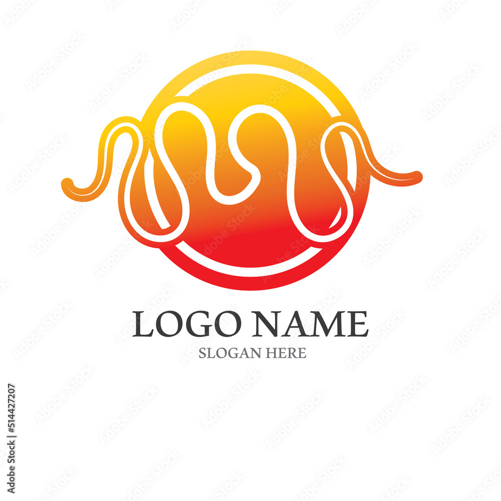 Fototapeta premium Sound waves vector illustration