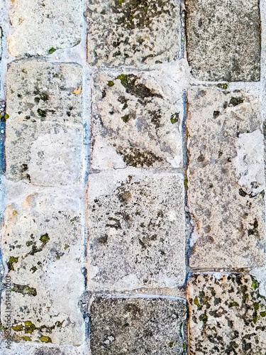 Wallpaper Mural Wall and floor made of old stone material, background image. Torontodigital.ca