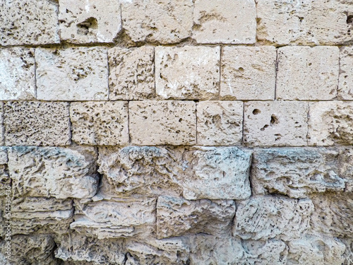 Wallpaper Mural Wall and floor made of old stone material, background image. Torontodigital.ca