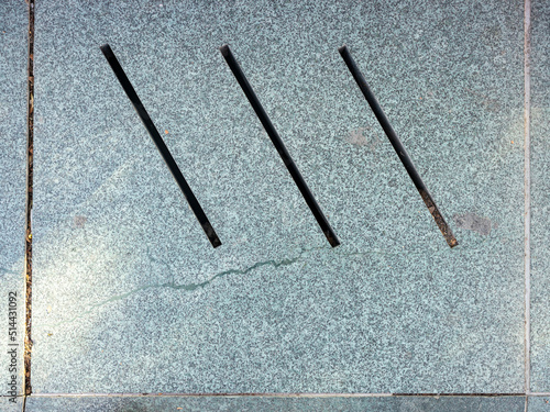 Wallpaper Mural Wall and floor made of stone material, background image. Torontodigital.ca