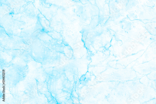 Abstract fluid art background blue and white colors. Liquid marble. Acrylic painting on canvas with gradient. Watercolor backdrop with blue wavy pattern. High resolution texture for design. 