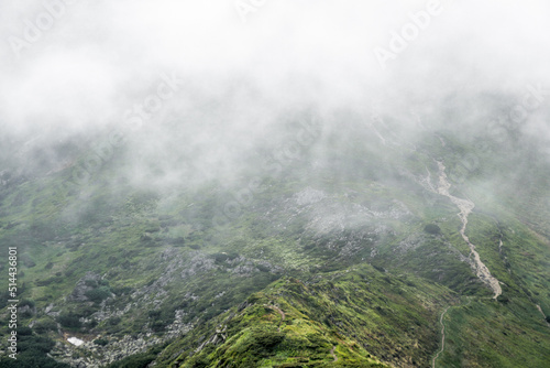 Chornohora Ridge in the mist © Julia