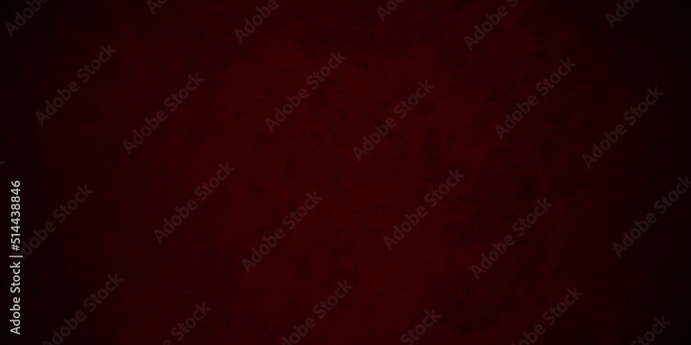 Dark Red grunge texture and Old wall texture cement black red background abstract dark color design are light with white gradient background.