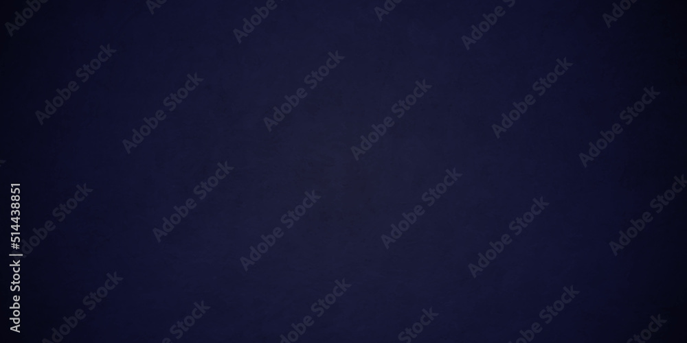 Dark blue and black grunge textured concrete backdrop background. Panorama dark red slate background or texture. Vector red concrete texture. Stone wall background.