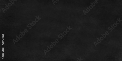 Dark black grunge textured concrete background. Panorama dark grey black slate background or texture. Vector black concrete texture. Stone wall background.