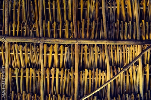 Papier peint Full Frame Shot Of Bamboos