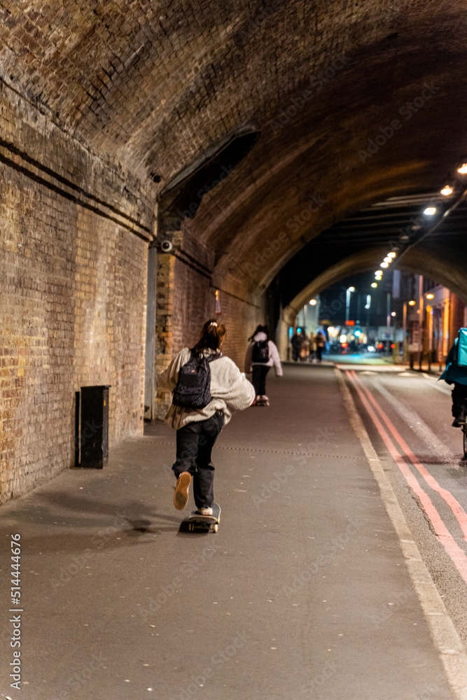 Skater boy in London