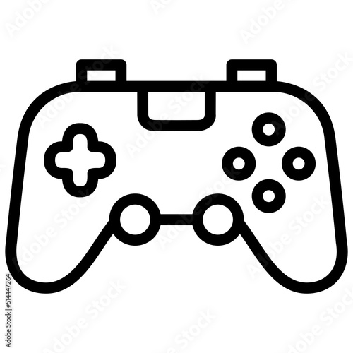 gamepad line icon