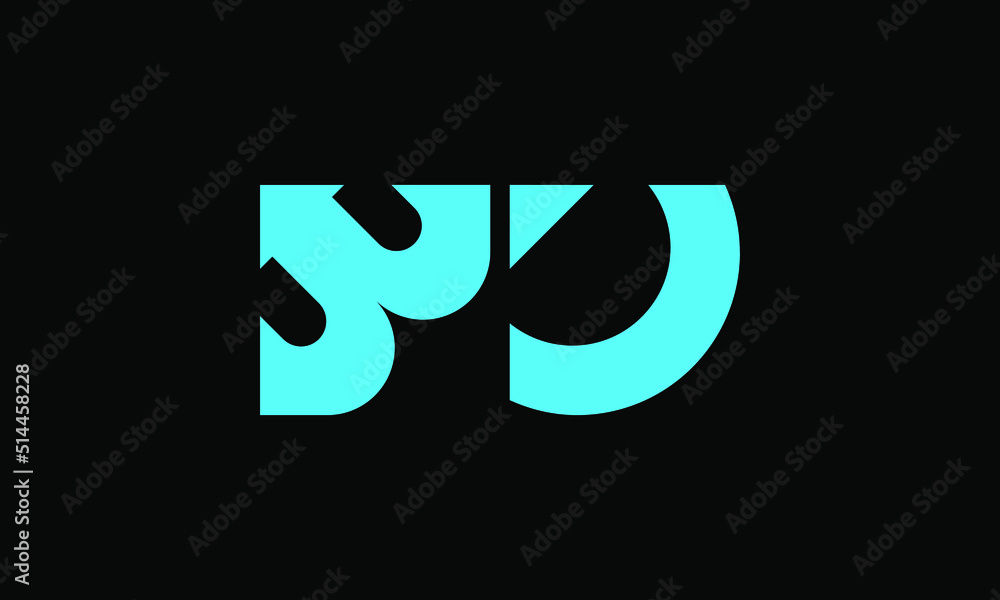 letter B D trimmed in square layout. letter B D trimmed in square layout.