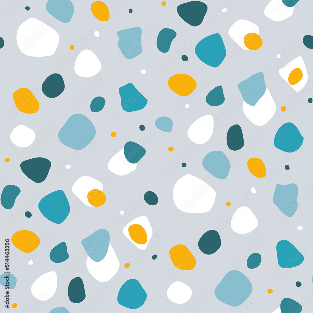 seamless pattern with abstract spots seamless pattern with abstract spots