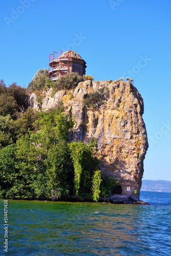 bisentina island lake of Bolsena Viterbo Italy photo