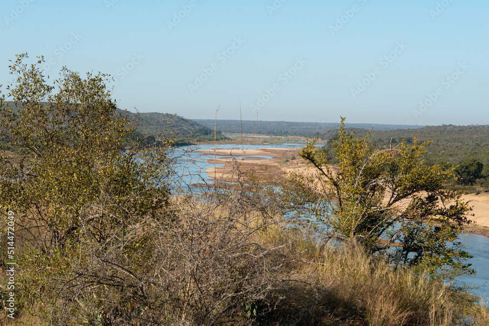 Riviere Olifants, Parc national Kruger, Afrique du Sud Riviere Olifants, Parc national Kruger, Afrique du Sud