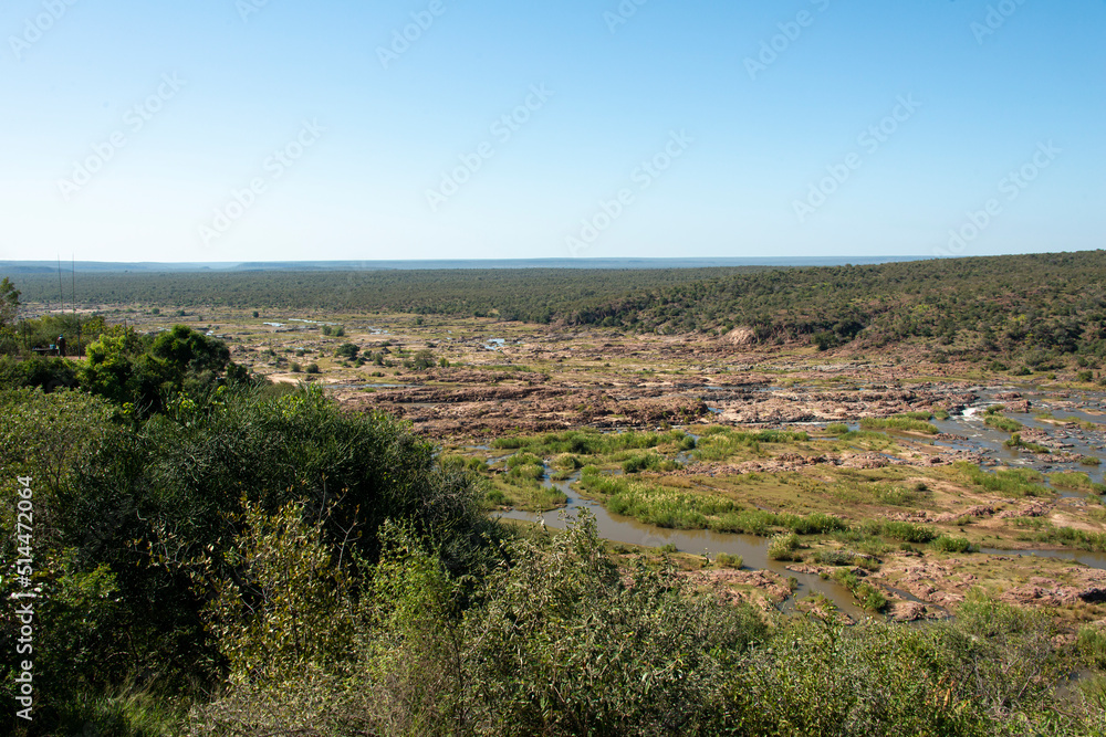 Riviere Olifants, Parc national Kruger, Afrique du Sud