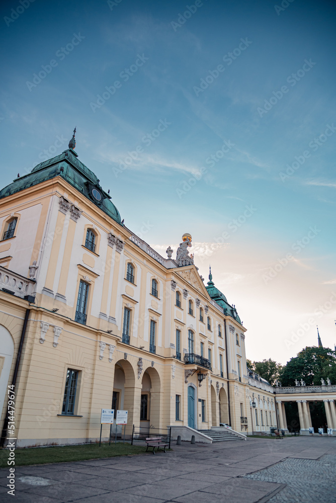 The Palace in Bialystok from different angles