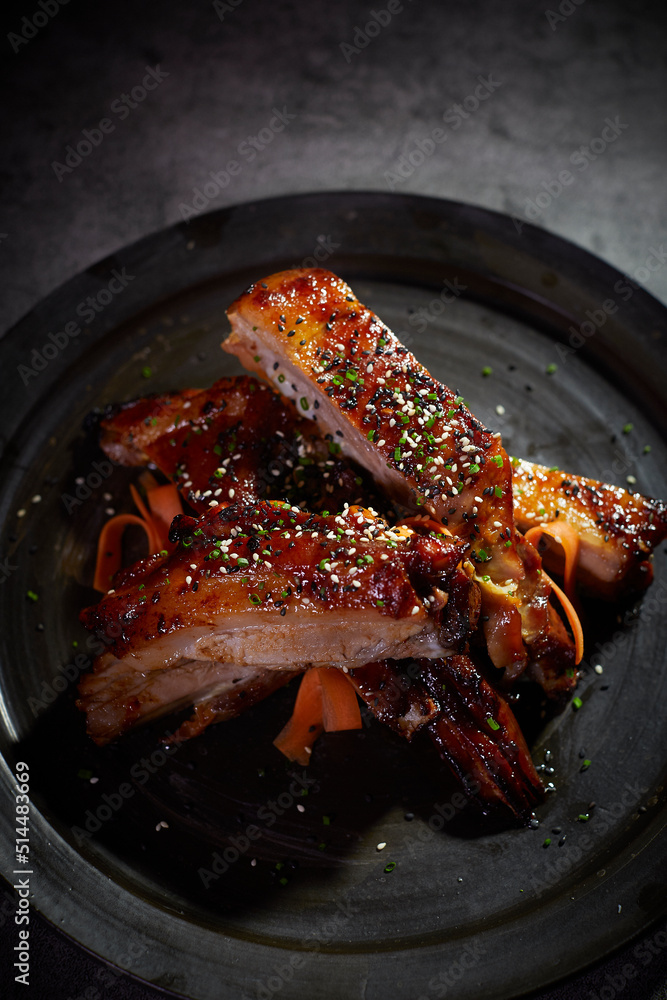 Fototapeta premium Plato de Carnes
