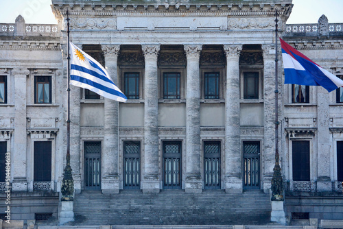 Legislative Palace of Uruguay, a monumental building in Montevideo	