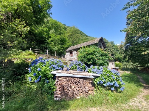 Off grid cottage in Maggia Valley, Switzerland photo