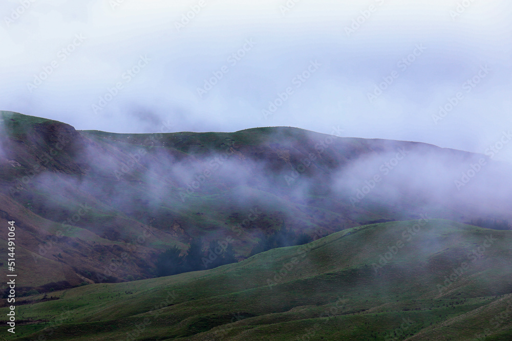 landscape with clouds