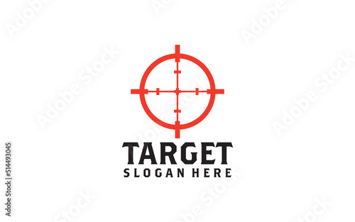 Target Focus Logo Design Template